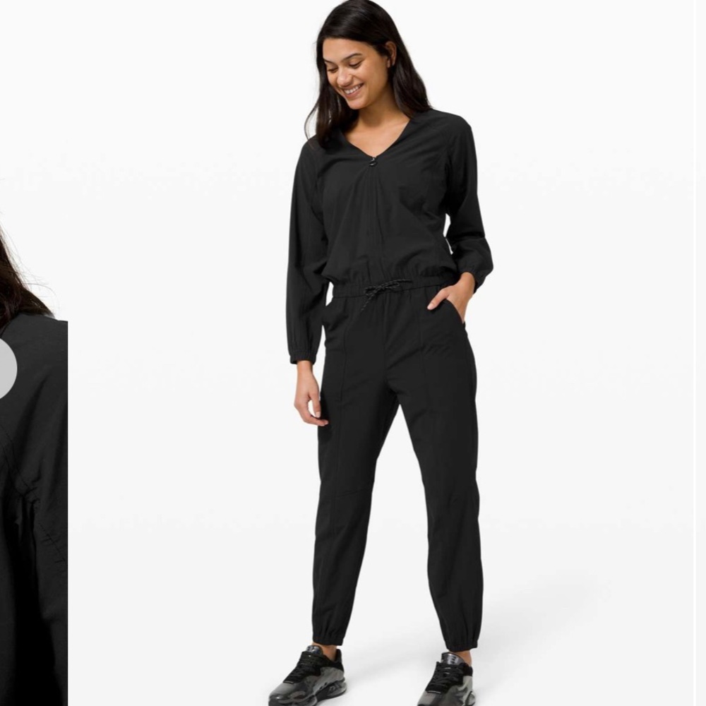 lululemon athletica Black Lightweight Jumpsuit